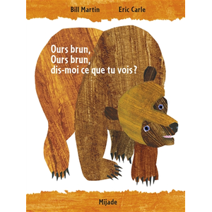 Mijade Eds Ours brun, dis-moi ce que tu vois? pas cher