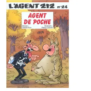 Dupuis L'agent 212. Vol. 24. Agent de poche Raoul Cauvin, Daniel Kox pas cher