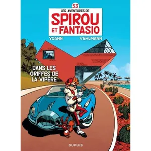 DUPUIS Spirou et Fantasio - Tome 53 - Dans les griffes de la Vipère (silver) pas cher