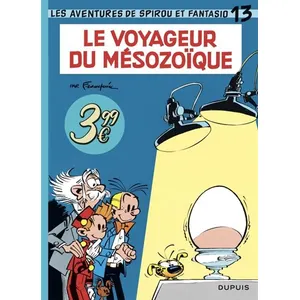 Dupuis Spirou et Fantasio - Tome 13 - Le Voyageur du Mésozoïque cartonné