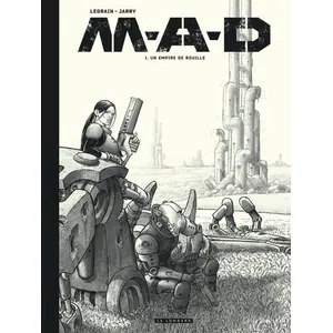 Comparateur de prix : Le Lombard Eds M.A.D. tome 1 (édition spéciale n&b) + ex-libris offert
