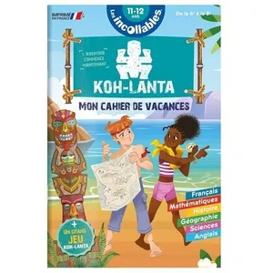Comparateur de prix : Play Bac Eds Les incollables : Koh-Lanta - mon cahier de vacances - de la 6e à la 5e