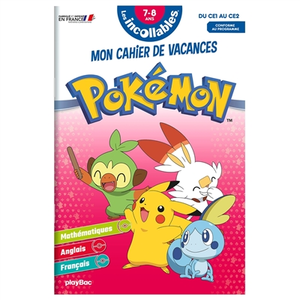 Comparateur de prix : Play Bac Eds Livre - Pokémon , mon cahier de vacances , du CE1 au CE2 (édition 2022)