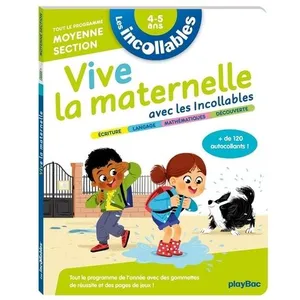 Play Bac Eds Les incollables - Vive la maternelle avec les incollables - Moyenne section pas cher