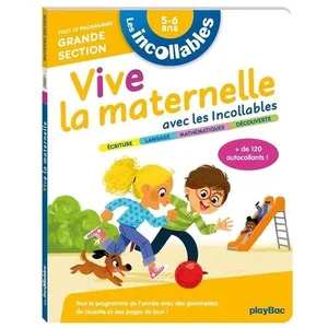 Play Bac Eds Les incollables - Vive la maternelle avec les incollables - Grande section pas cher