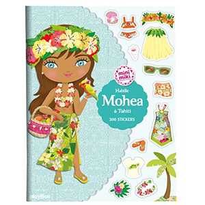 Comparateur de prix : Play Bac Eds Minimiki - Stickers - Habille Mohea à Tahiti Julie Camel (Illustration)