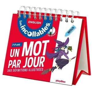 Play Bac Eds Les incollables - Un mot par jour - Anglais 7/9 ans