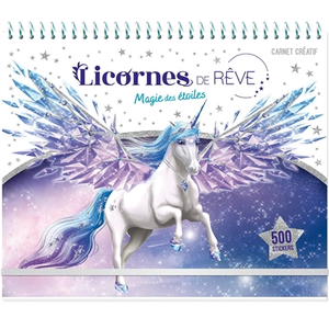 Play Bac Licornes de rêve - Carnet créatif - Magie des étoiles pas cher