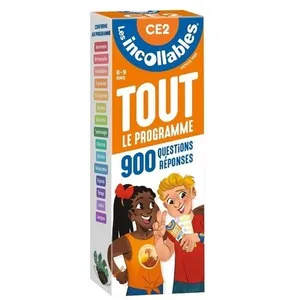 Comparateur de prix : Play Bac Eds Les incollables - Tout le programme du CE2 - 8/9 ans Boîte ou accessoire