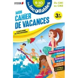 Comparateur de prix : Play Bac Eds Cahier de vacances 2025 - Les incollables - CM1 au CM2 - 9/10 ans (Broché)