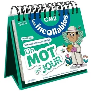 Play Bac Eds Les incollables - Un mot par jour - CM2 10/11 ans