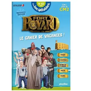 Play Bac Cahier de vacances 2025 Fort Boyard - Les incollables - CM1 au CM2 - 9/10 ans (Broché) pas cher