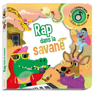 Play Bac Eds Bêtes de scènes - Rap dans la savane Charlotte Ameling (Illustration) pas cher