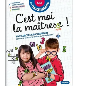 Les incollables : CE1 - C'est moi la maîtresse ! Maud Letellier pas cher