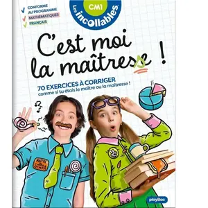 Les incollables : CM1 - C'est moi la maîtresse ! Maud Letellier pas cher