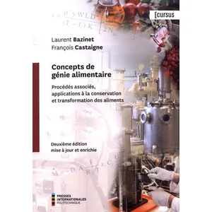 Ecole Polytechnique De Montreal Concepts de génie alimentaireVendu pareyrolles