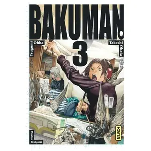 Comparateur de prix : KANA Bakuman - Tome 3 Takeshi Obata (Auteur), Takeshi Obata (Illustration), Tsugumi Ohba (Auteur)