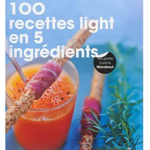 ***Livres*** 100 recettes light en 5 ingrédients pas cher