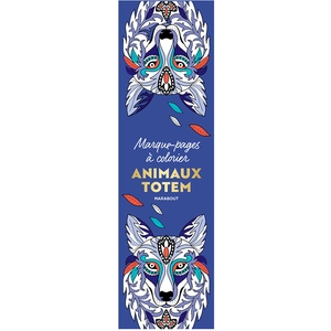Marabout Marque-pages à colorier Animaux totem