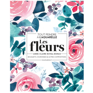 Comparateur de prix : Marabout Tout peindre à l'aquarelle - Les fleurs