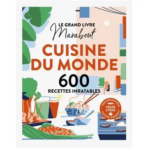 Grand Livre Marabout Cuisine du monde pas cher