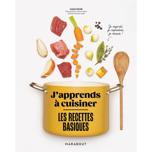 Marabout J'apprends à cuisiner - Les recettes basiques pas cher