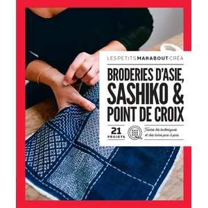 Marabout Broderies d'Asie, sashiko & point de croix. 21 projets
