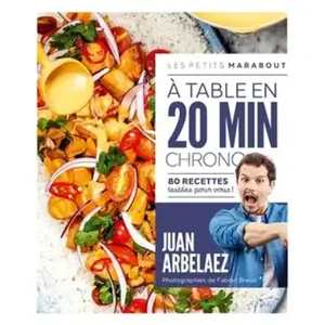 Marabout A table en 20 min chrono Poche pas cher