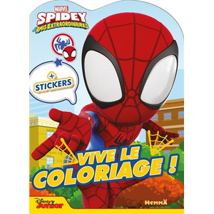 Comparateur de prix : Hemma Marvel Spidey et ses amis extraordinaires - Vive le coloriage !