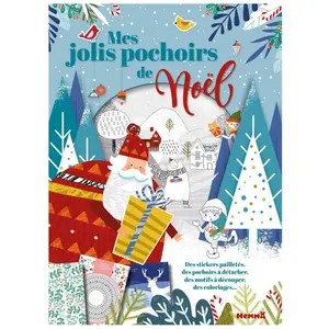 Comparateur de prix : Hemma Mes jolis pochoirs de Noël - Livre créatif   Dès 6 ans