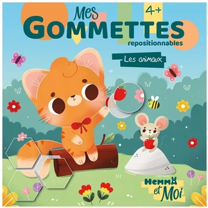 ISBN Hemma et Moi - Mes gommettes - Les animaux - repositionnables pas cher
