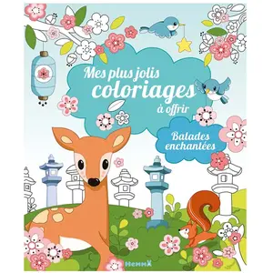 ISBN Hemma Mes plus jolis coloriages à offrir - Balades enchantées pas cher