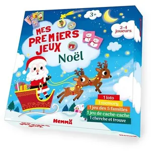 Hemma Mes premiers jeux - Noël Coffret pas cher