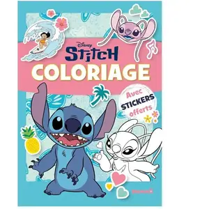 Comparateur de prix : Hemma Disney Stitch - Coloriage avec stickers - offerts (Broché)