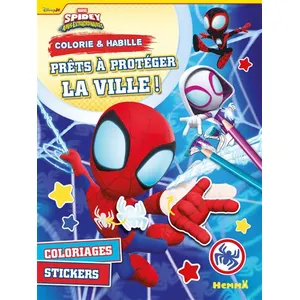 Hemma Marvel Spidey et ses amis extraordinaires - Colorie & Habille - Prêts à protéger la ville ! pas cher