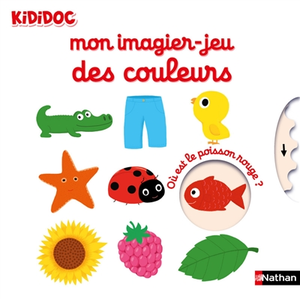 ISBN Nathan Mon imagier-jeu des couleurs Nathalie Choux (Illustration) pas cher