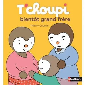 ISBN Nathan T'choupi Bientôt grand frère Thierry Courtin (Auteur) pas cher