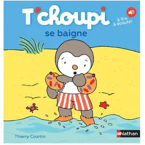 Nathan T'choupi se baigne Thierry Courtin (Auteur), Thierry Courtin (Illustration)
