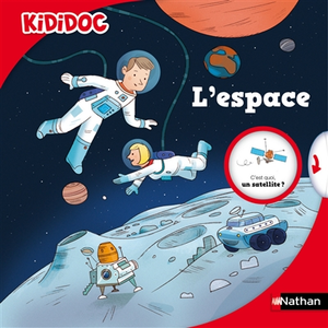 Nathan L'espace - Livre animé Kididoc - dès 5 ans (21) pas cher