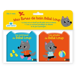 ISBN Nathan Livres bains Bébé Loup Les jouets de Bébé Loup/Les animaux de Bébé Loup pas cher