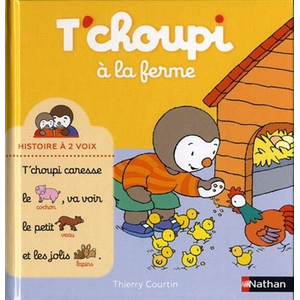 ISBN Nathan T'choupi à la ferme pas cher