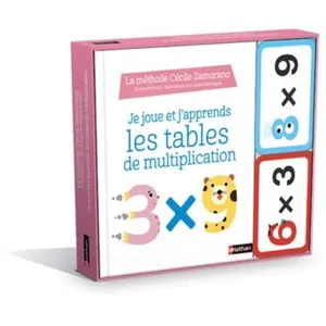 ISBN Les tables de multiplications Cécile Zamorano (Auteur), Pepillo (Illustration) pas cher