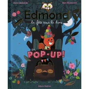 ISBN Nathan Edmond - La fête sous la lune en pop-up pas cher