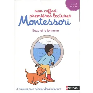 ISBN Nathan Mon coffret 1ères lectures Montessori niv 3 - Bozo et le tonnere pas cher