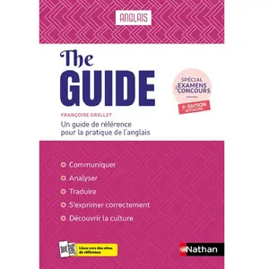Nathan The Guide Anglais 2024 pas cher