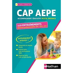 Nathan 110 entraînements - CAP Accompagnant éducatif petite enfance pas cher