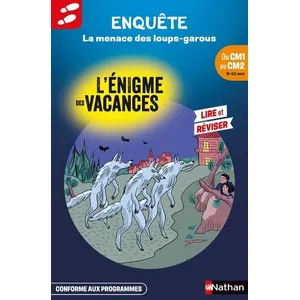 ISBN Nathan L'énigme des vacances du CM1 au CM2 La menace des loups-garous pas cher