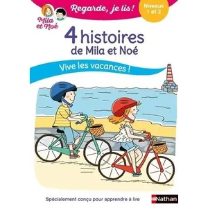Nathan 4 histoires pour l'été - Regarde, je lis ! - Niveaux 1 & 2 - Dès 5 ans