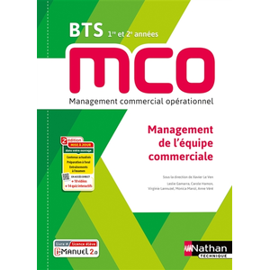 Comparateur de prix : Nathan Technique Management De L'équipe Commerciale Bts Mco 1re Et 2e Années