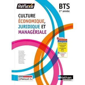 Comparateur de prix : Culture économique juridique et managériale BTS 1 (Pochette Réflexe) L...
